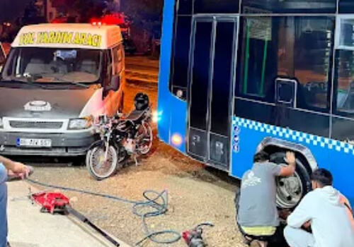 Otobüs Lastik Yol Yardım